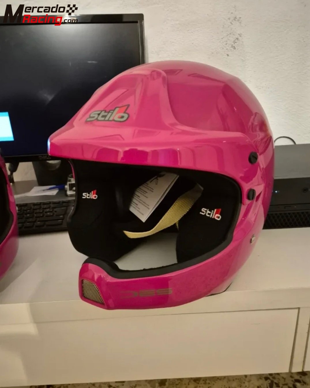Cascos stilo des rosa talla xl y s