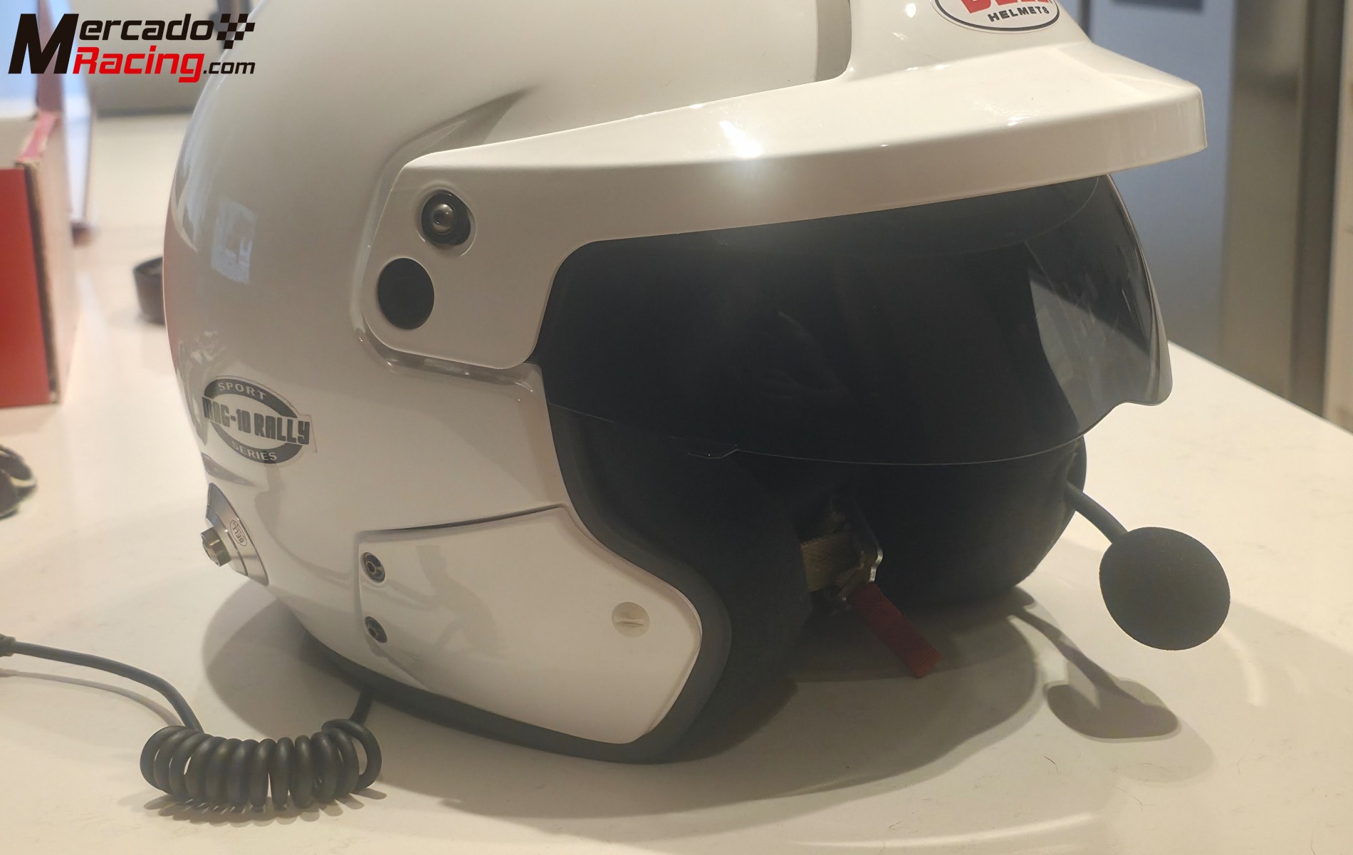 Casco rally bell mag 10 talla m