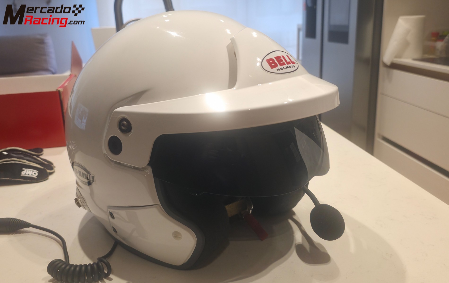 Casco rally bell mag 10 talla m