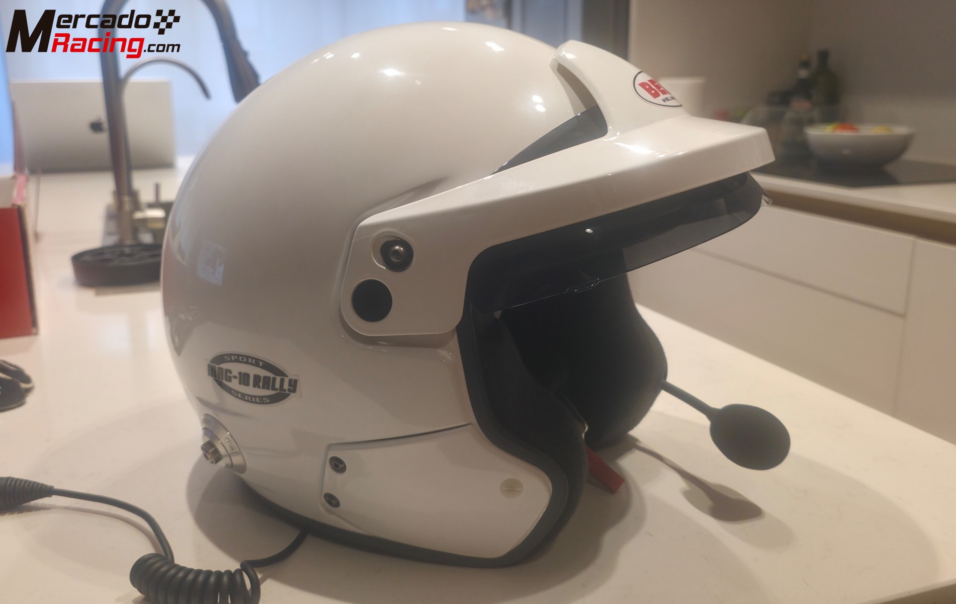Casco rally bell mag 10 talla m