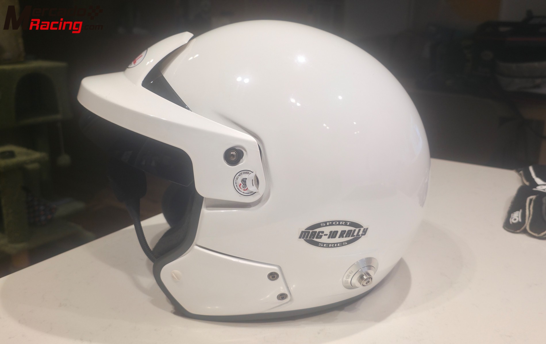 Casco rally bell mag 10 talla m