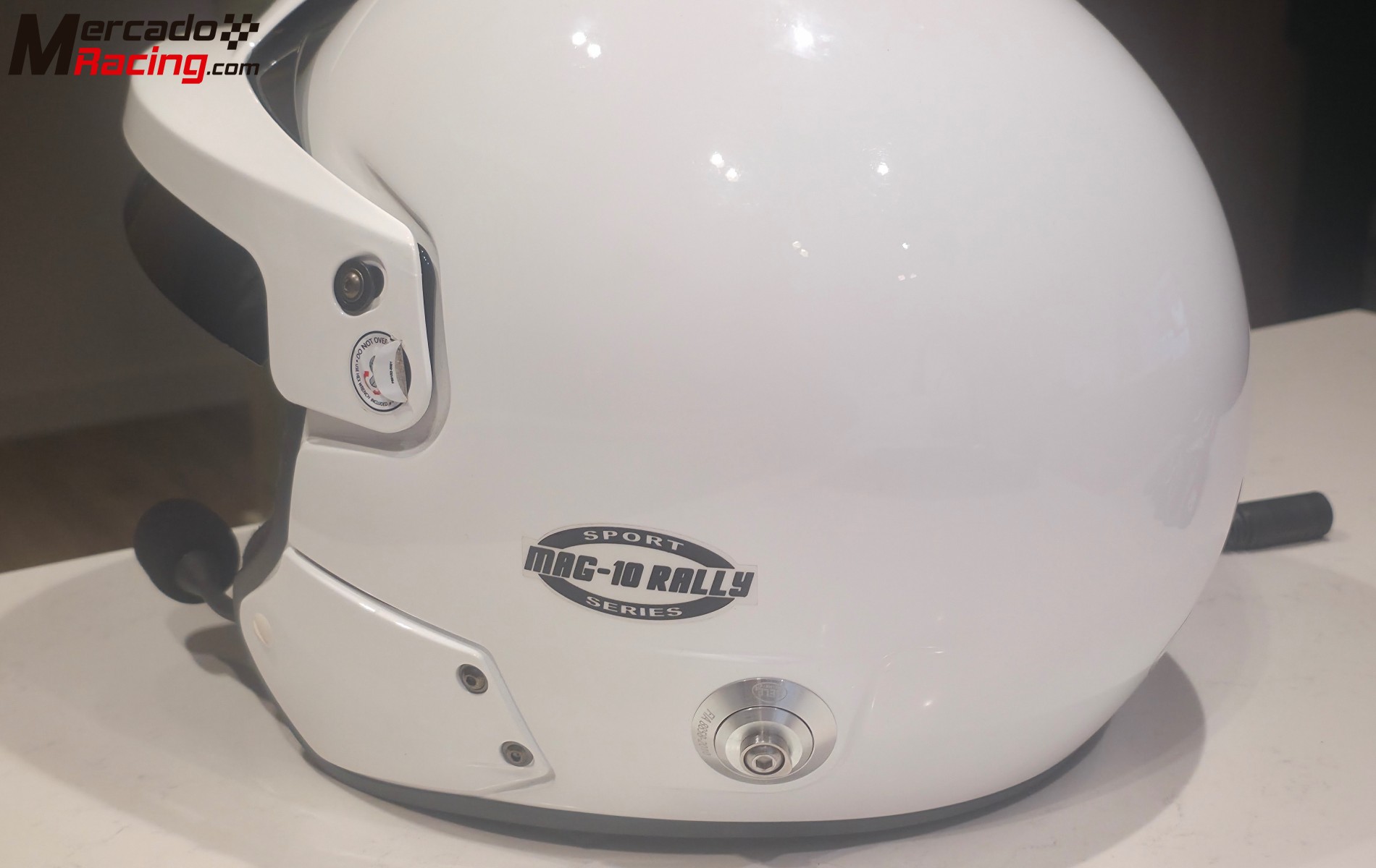 Casco rally bell mag 10 talla m