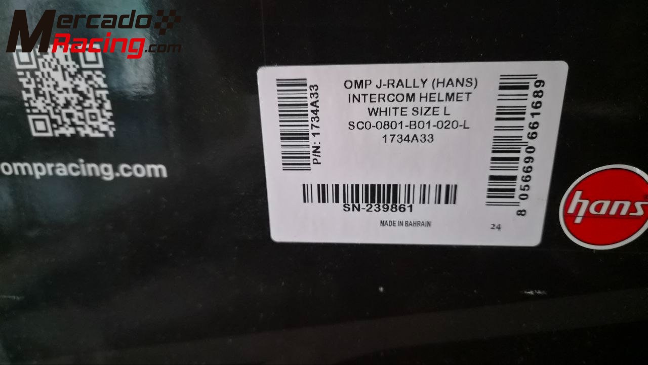 Casco omp j-r 