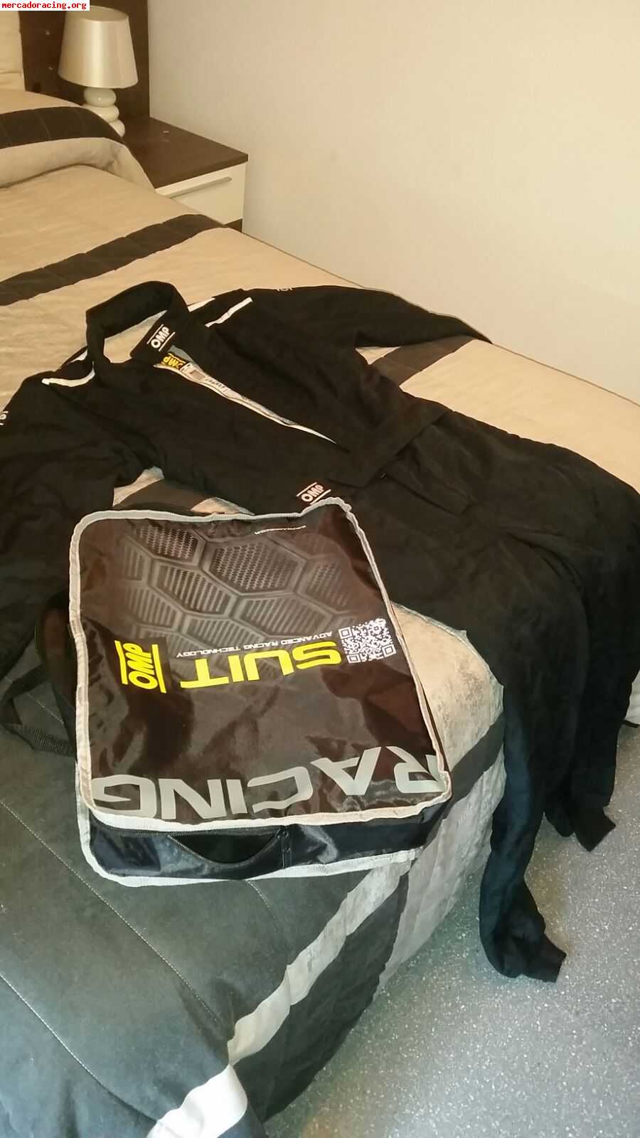 Mono omp racing suit black