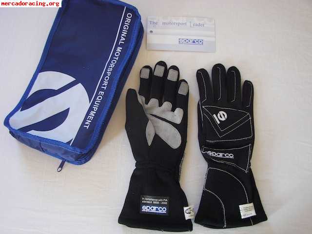 Guantes sparco flash 3 9/s.