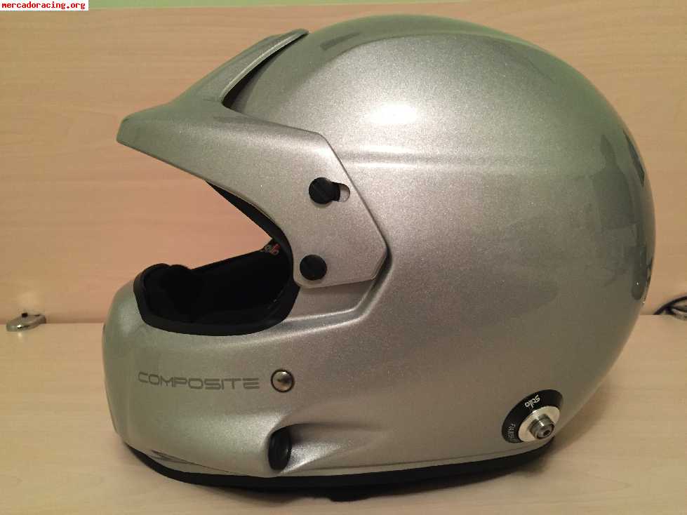 Vendo casco stilo st4r composite 59l con 2carreras!! 