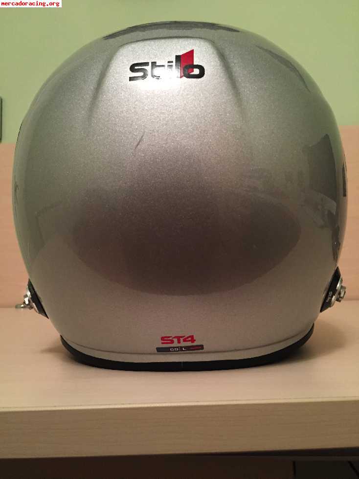 Vendo casco stilo st4r composite 59l con 2carreras!! 