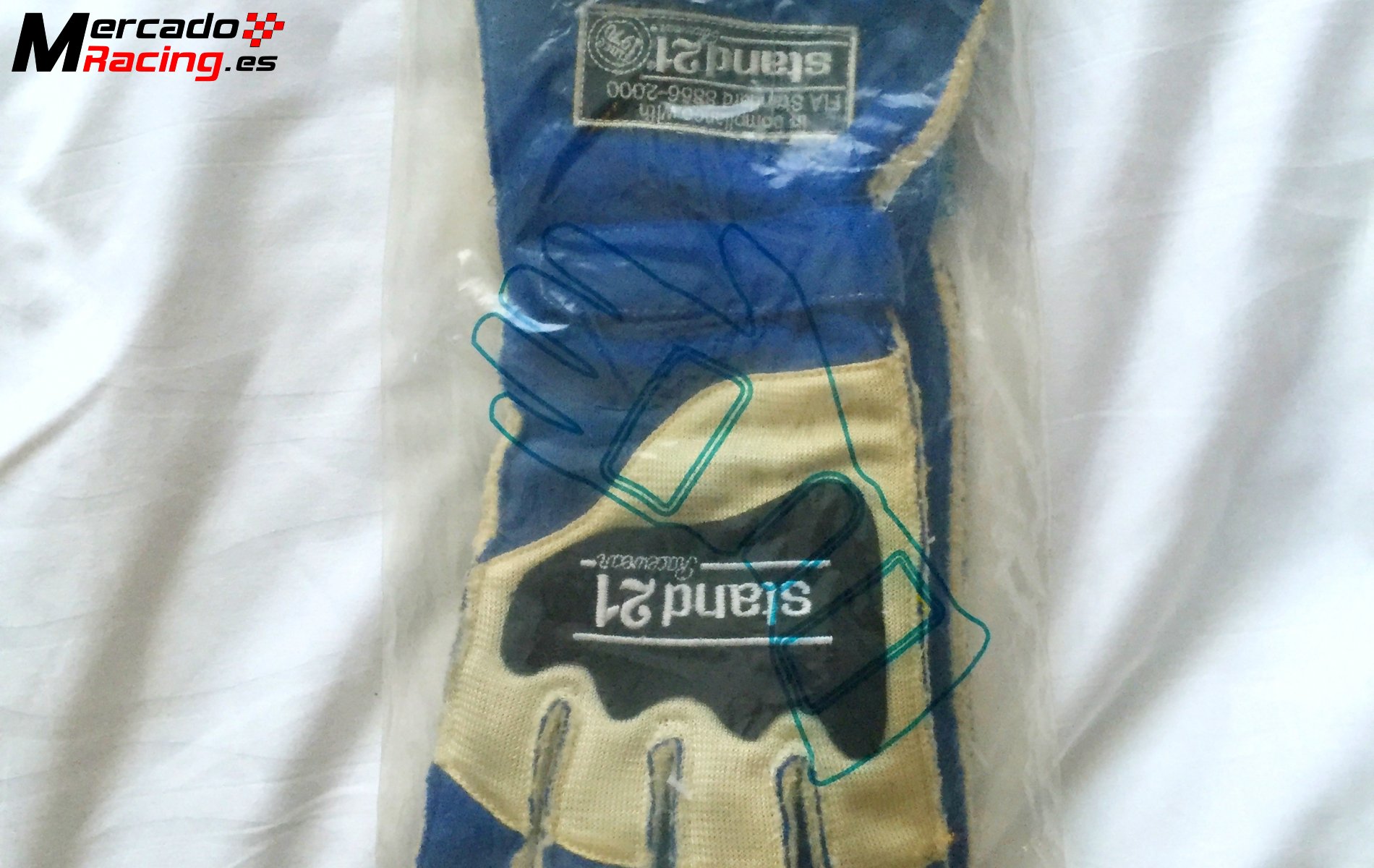 Guantes stand21 homologados fia 8856-2000