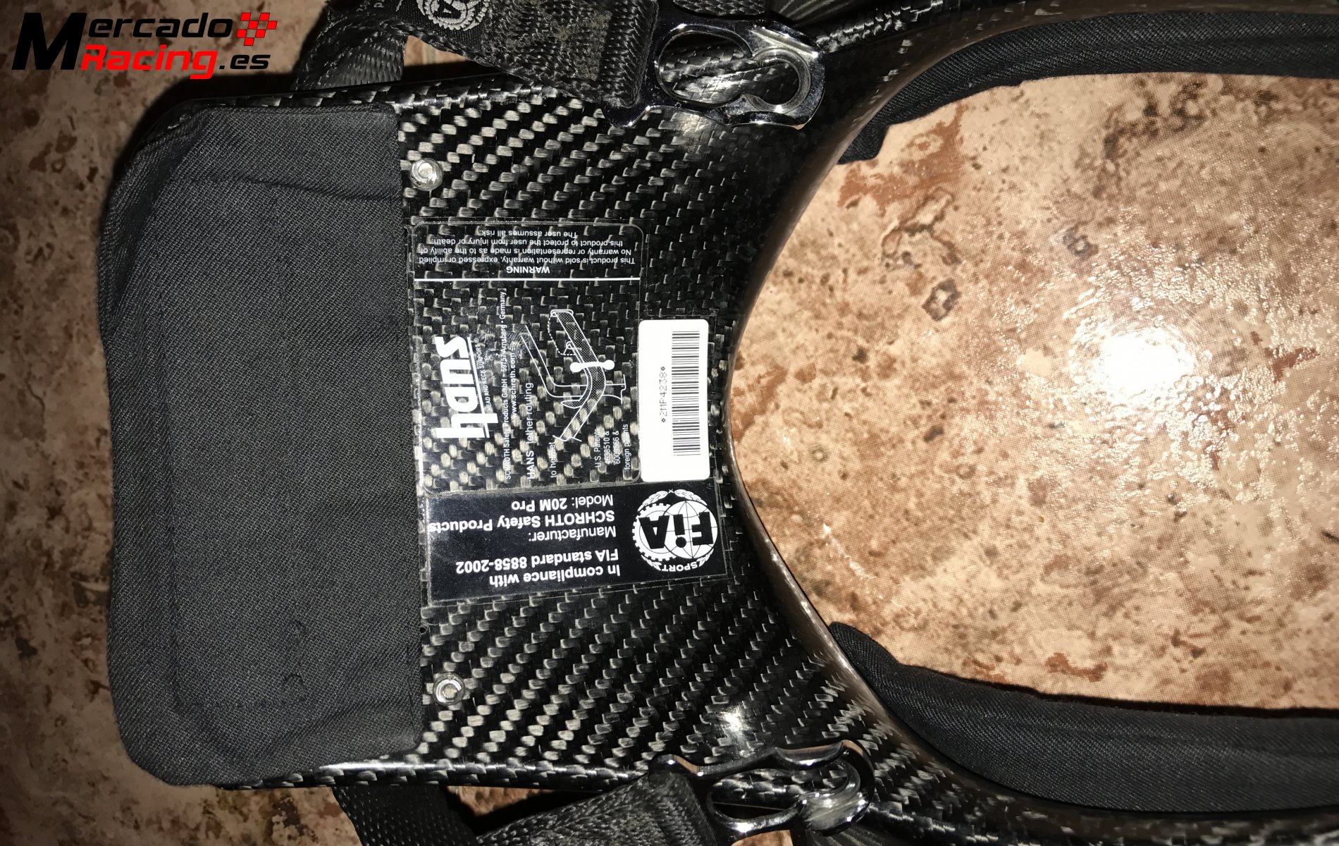 Se vende hans schroth carbono 20m pro