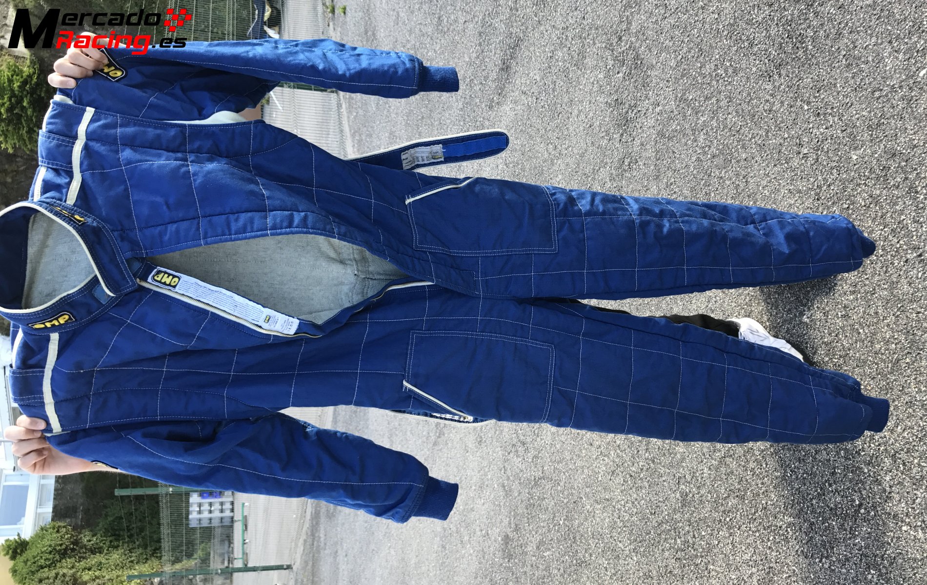 Mono ignífugo omp talla 50 (regalo ropa interior ignifuga)