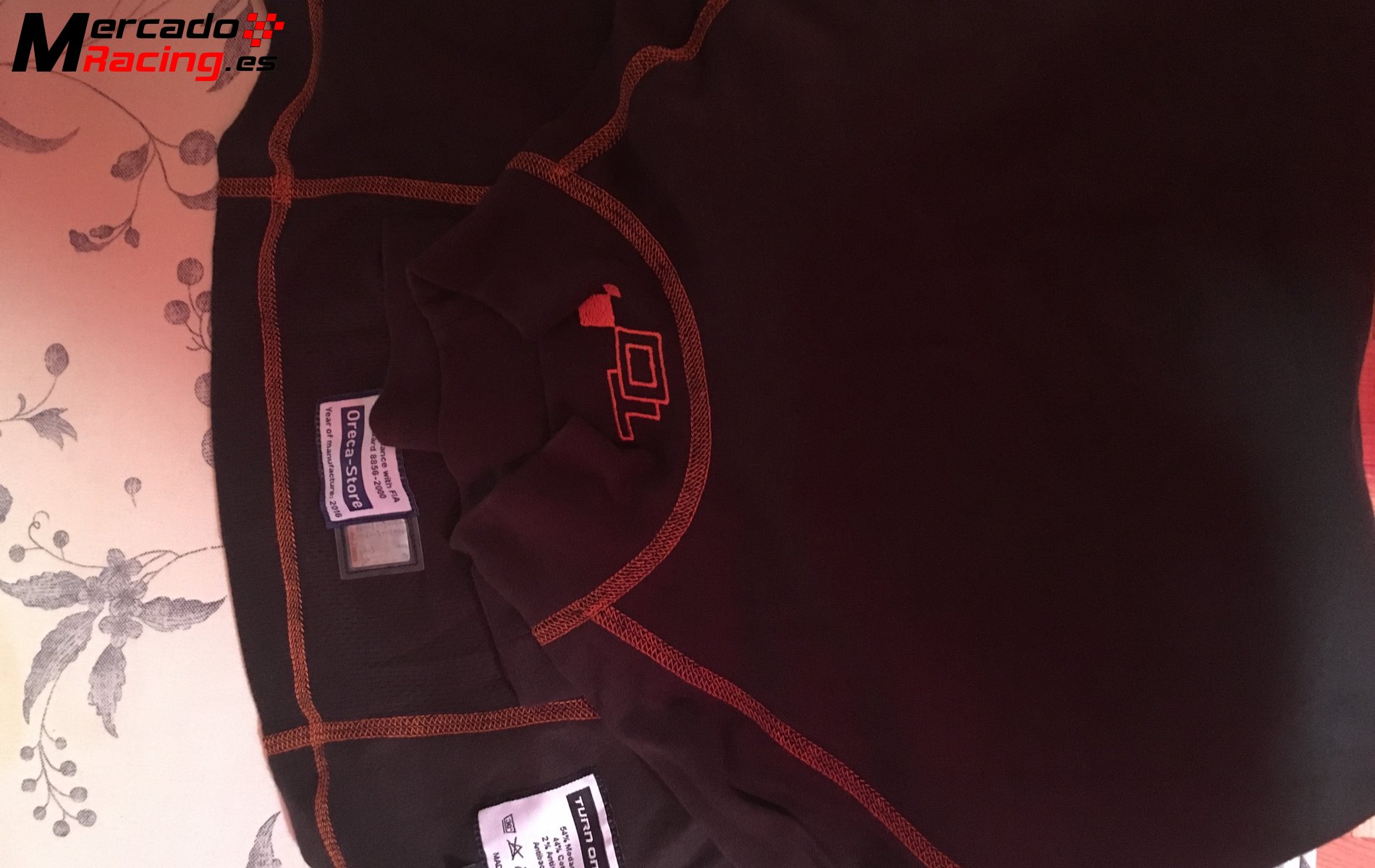 Ropa interior ignífuga 