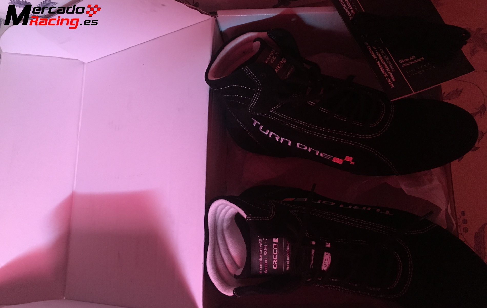 Botas ignífugas rally