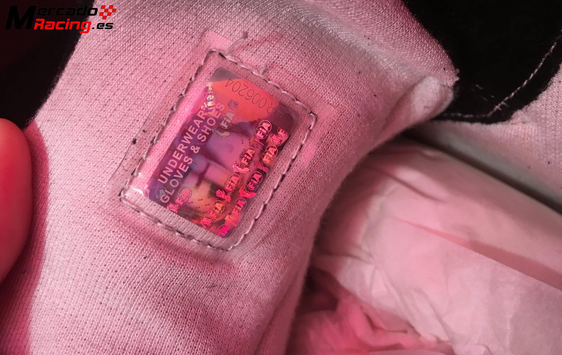 Botas ignífugas rally