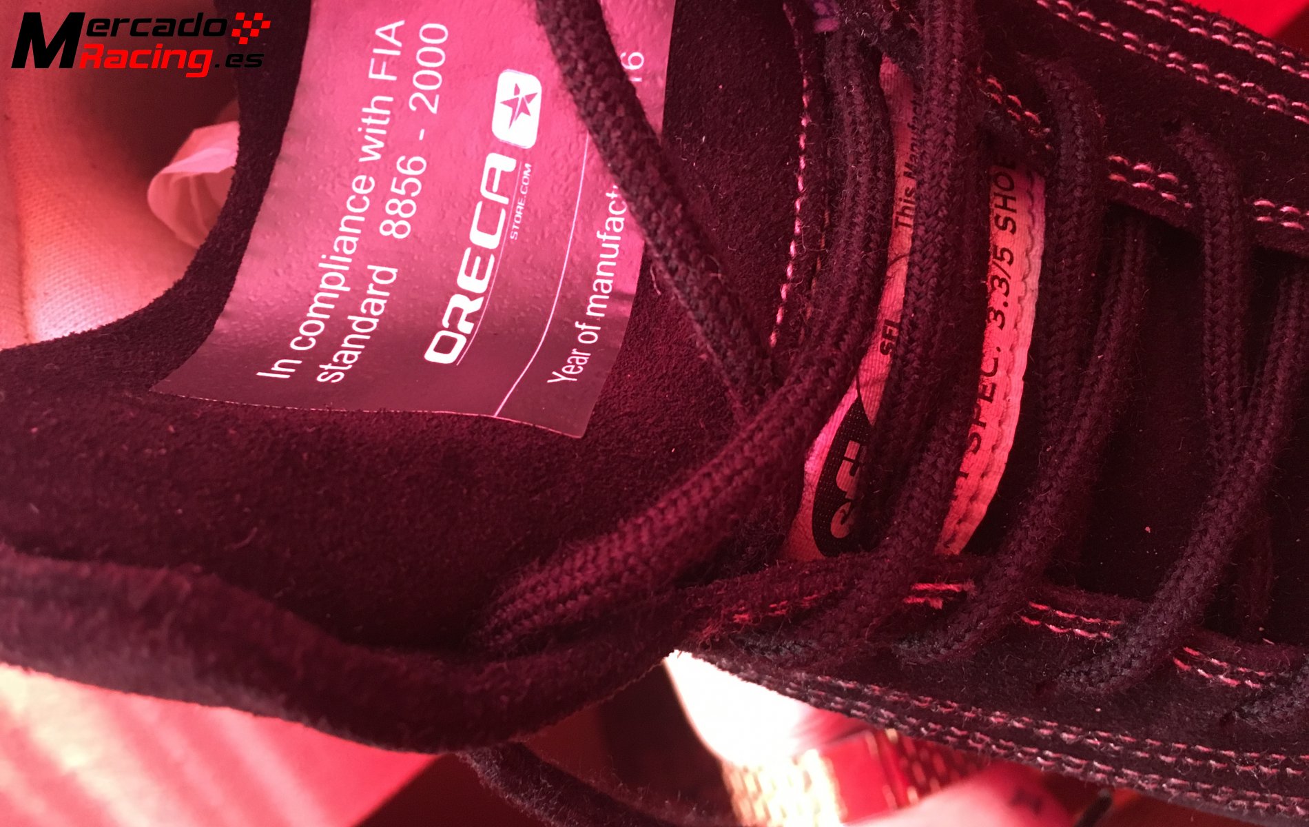 Botas ignífugas rally