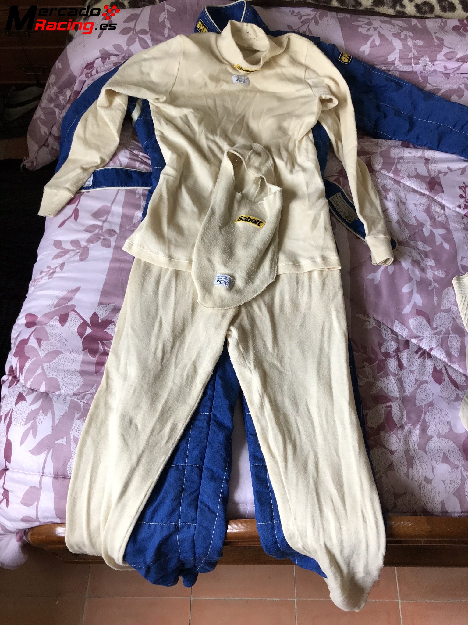 Mono ignífugo omp talla 50 botines alpinestar 41