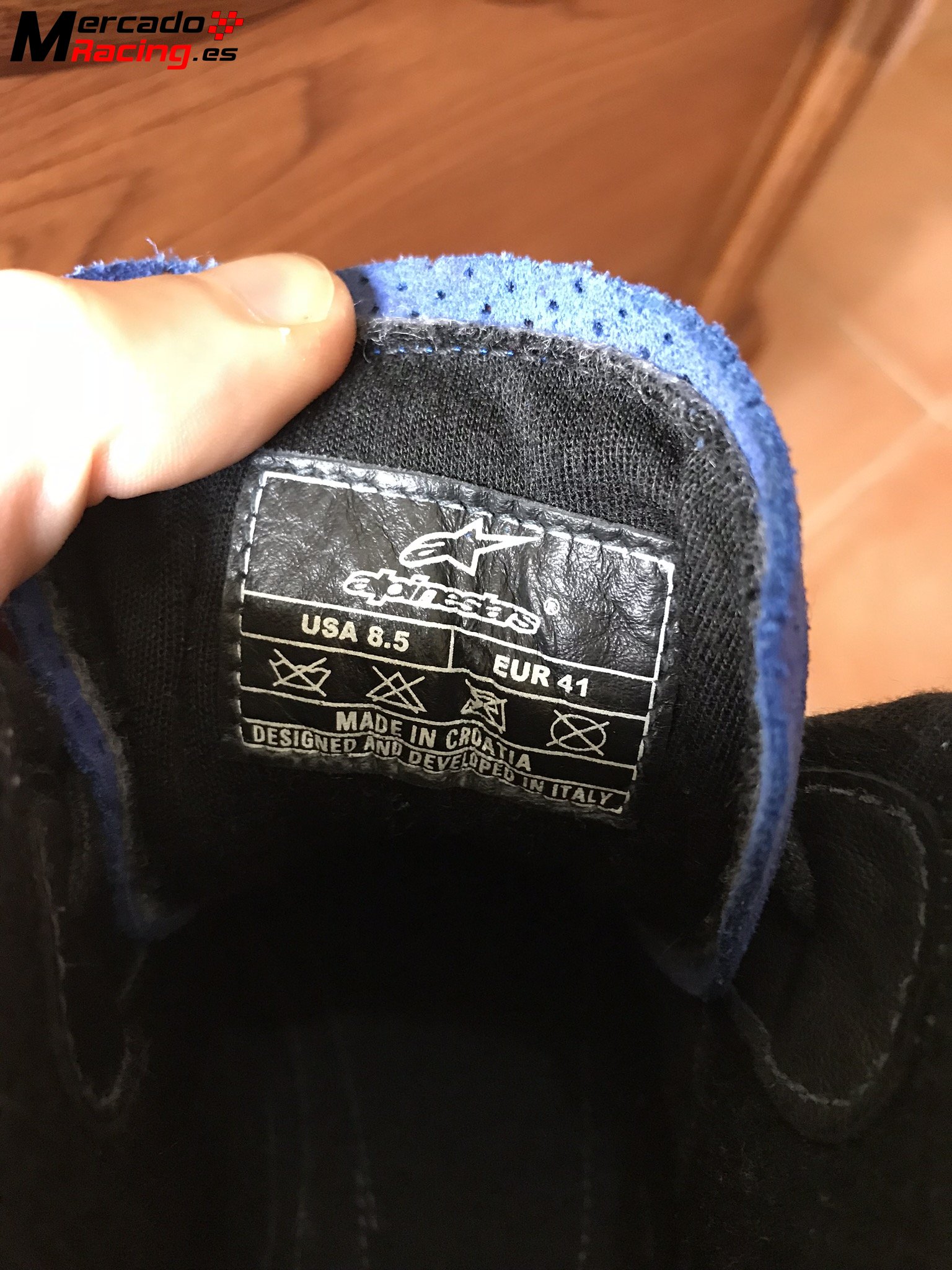 Mono ignífugo omp talla 50 botines alpinestar 41