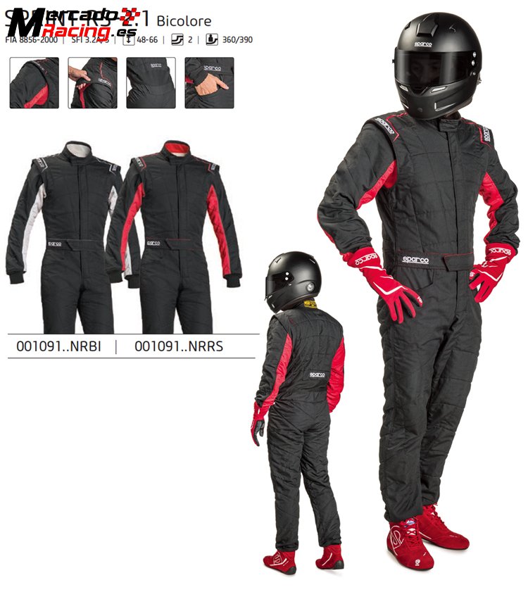 Se vende mono sparco sprint rs 2.1 sin estrenar (económico)