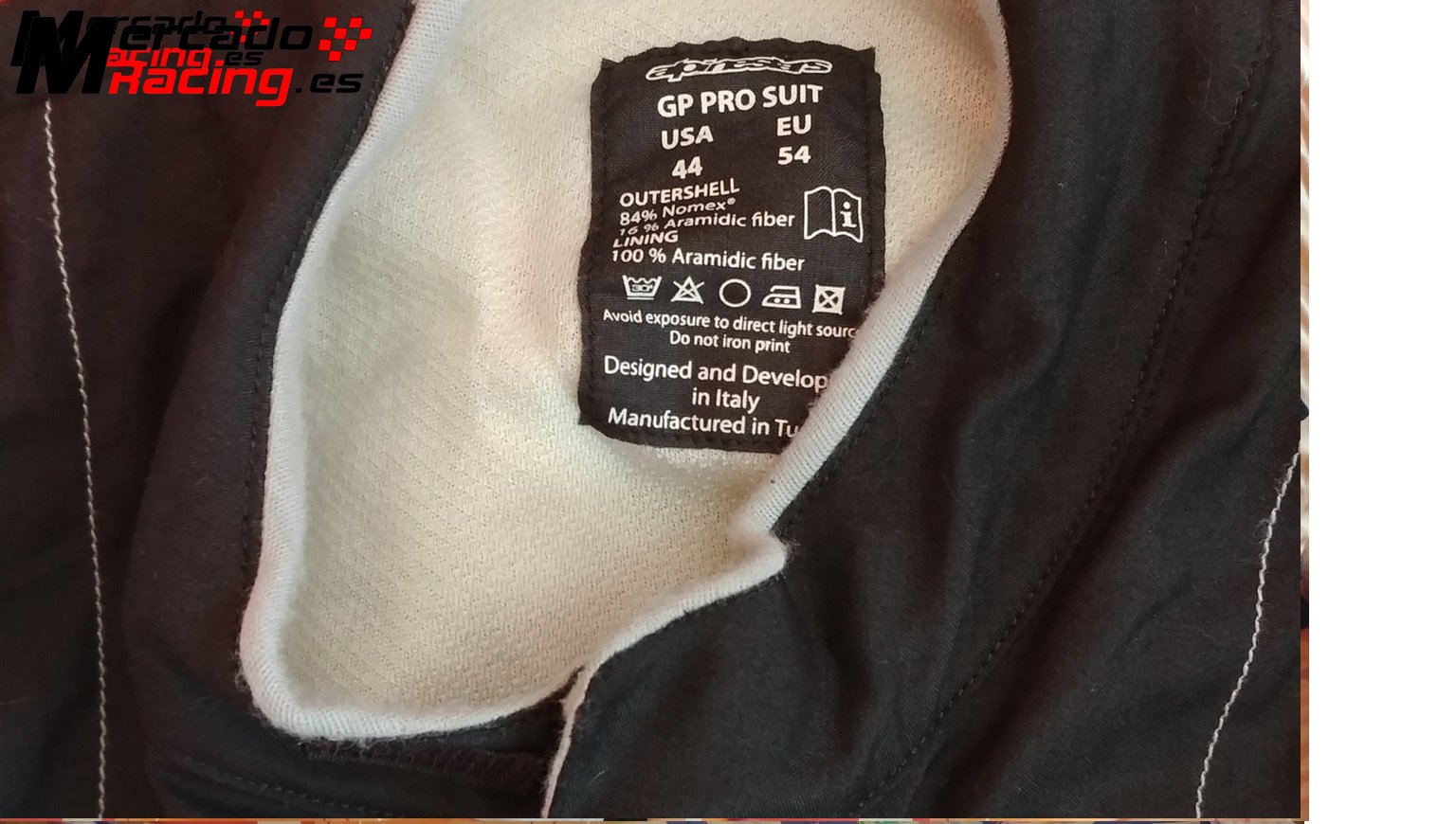 Vendo mono alpinestars gp pro suit talla 54