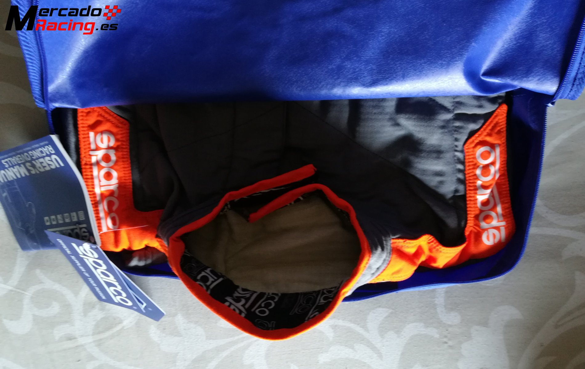 Mono sparco rs-7 victory nuevo a estrenar