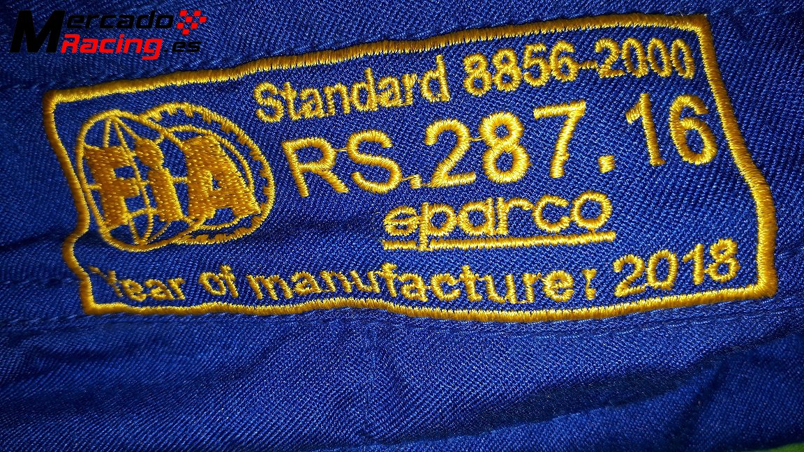 Mono sparco r548 -sprint rs2. 1