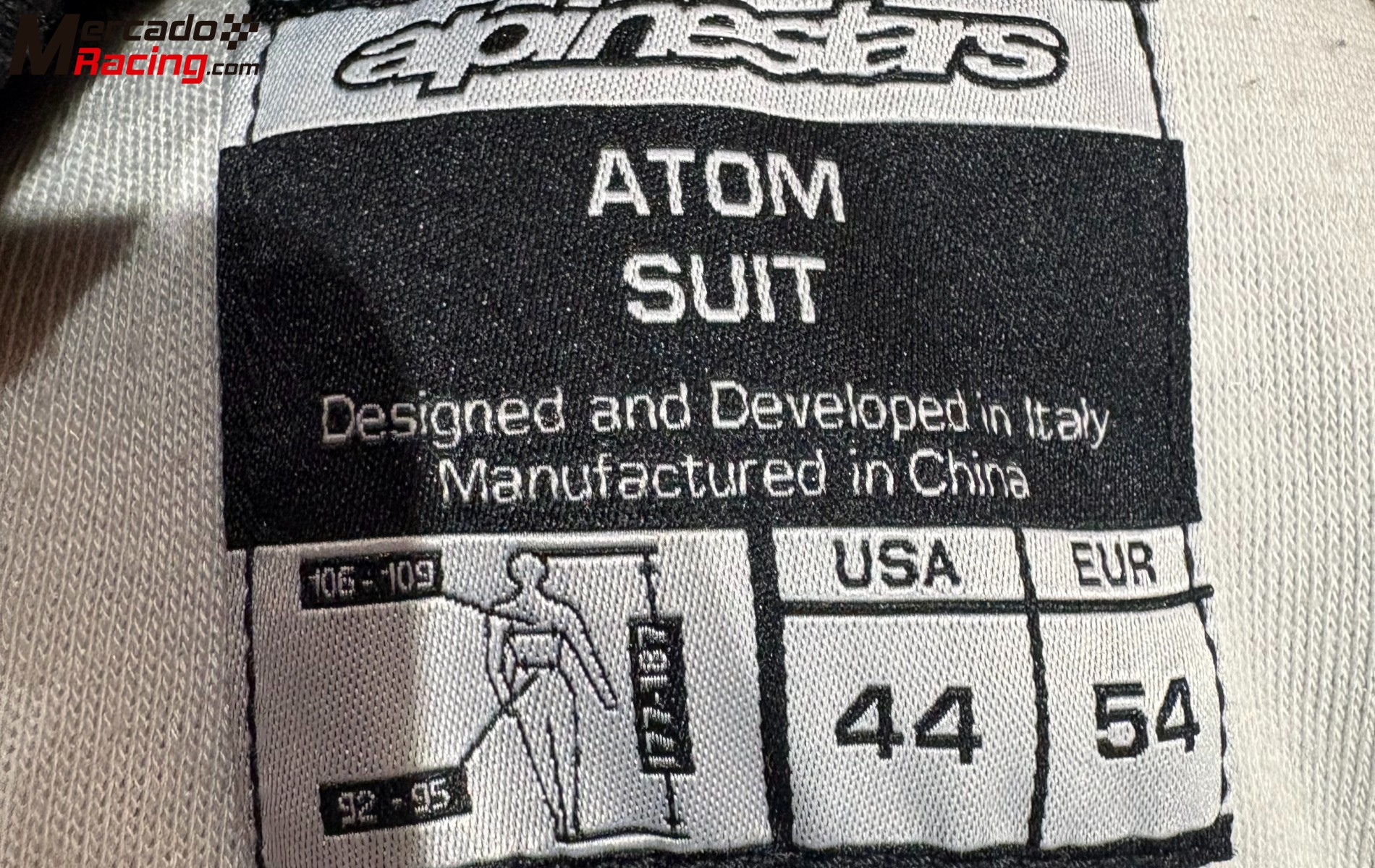 Mono fia alpinestar atom t.54