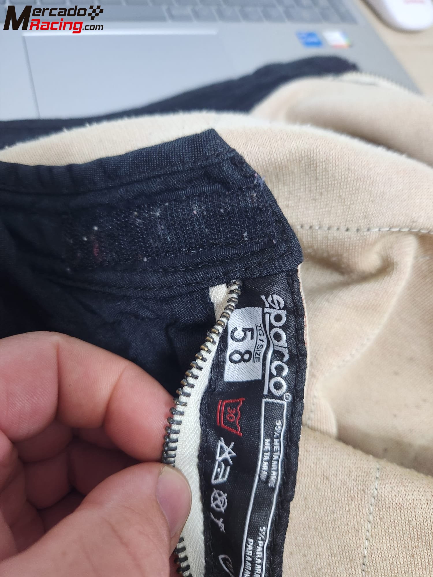 Mono sparco talla 58
