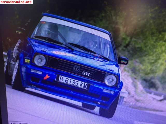 Volkwagen golf ii de rally 