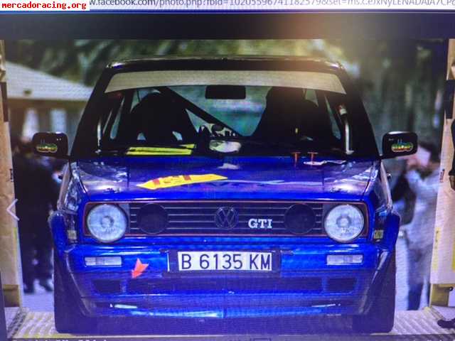 Volkwagen golf ii de rally 