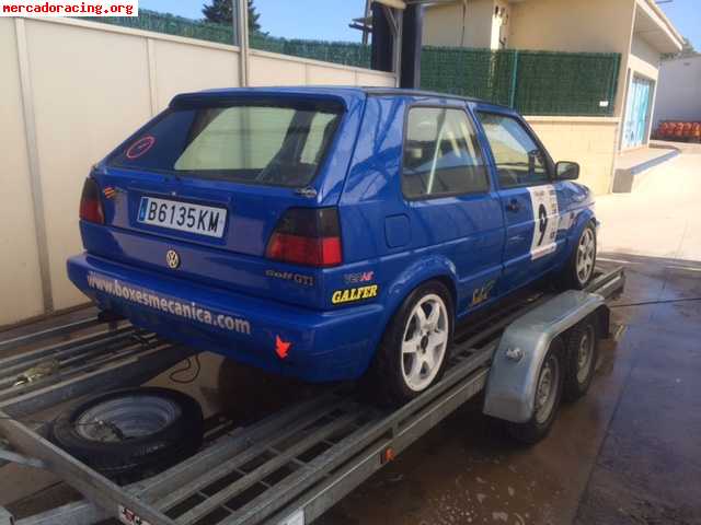 Volkwagen golf ii de rally 