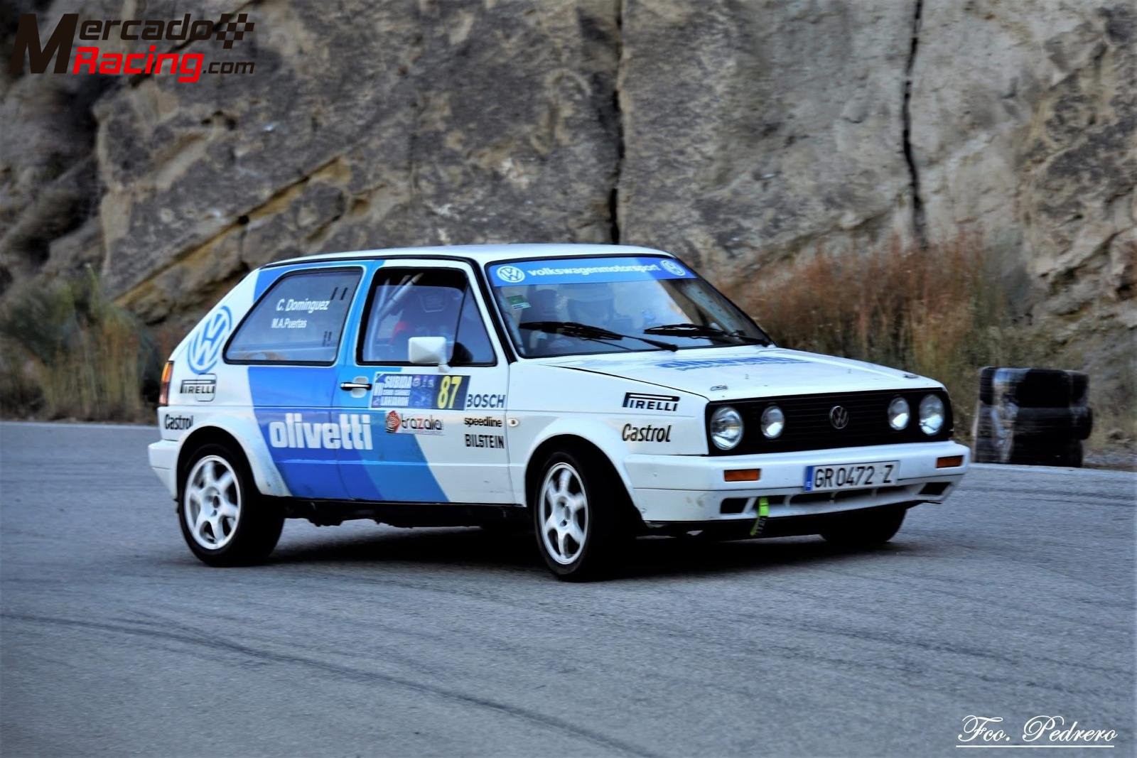 Vendo estupendo vw golf 2 grupo a    abf   170cv