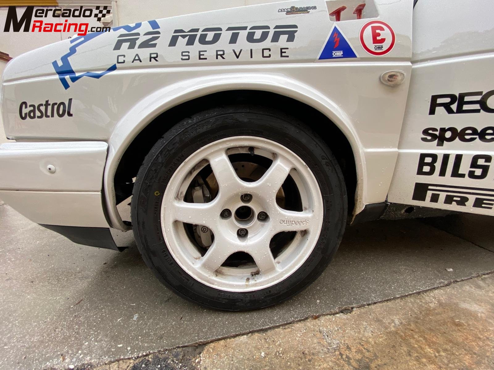 Vendo estupendo vw golf 2 grupo a    abf   170cv