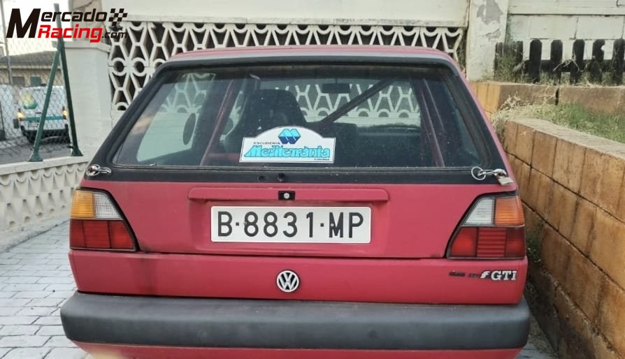 Vendo golf mk2 listo para tandas