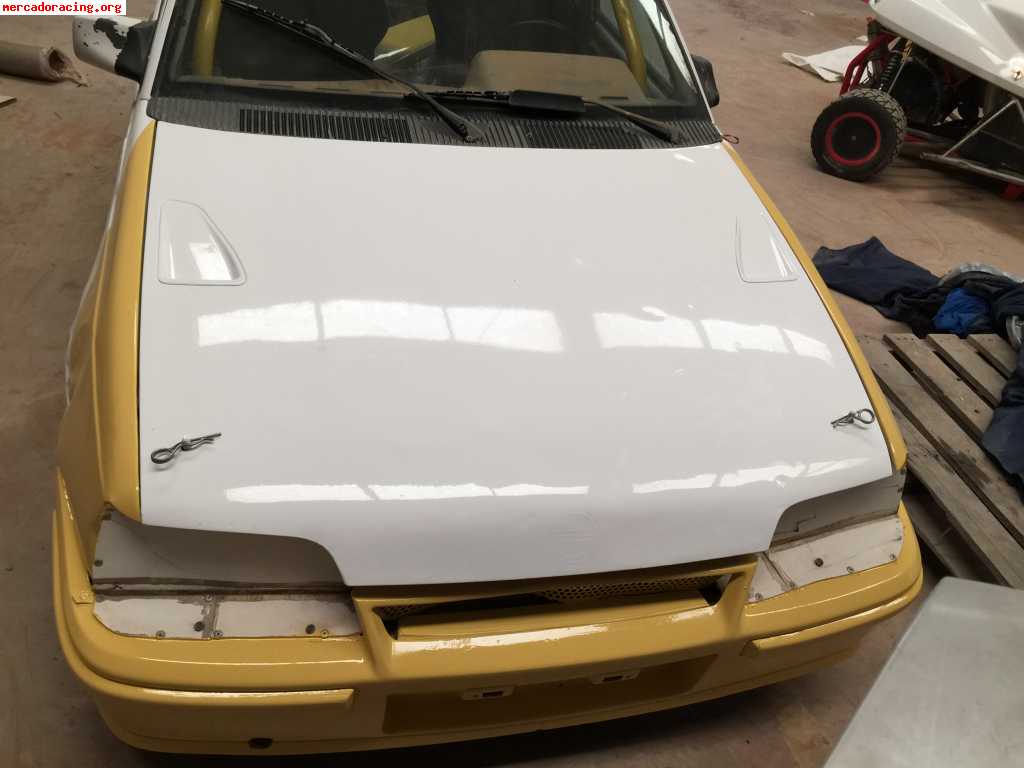 Opel kadet e gsi 2.0 16v 800€ con barras. 