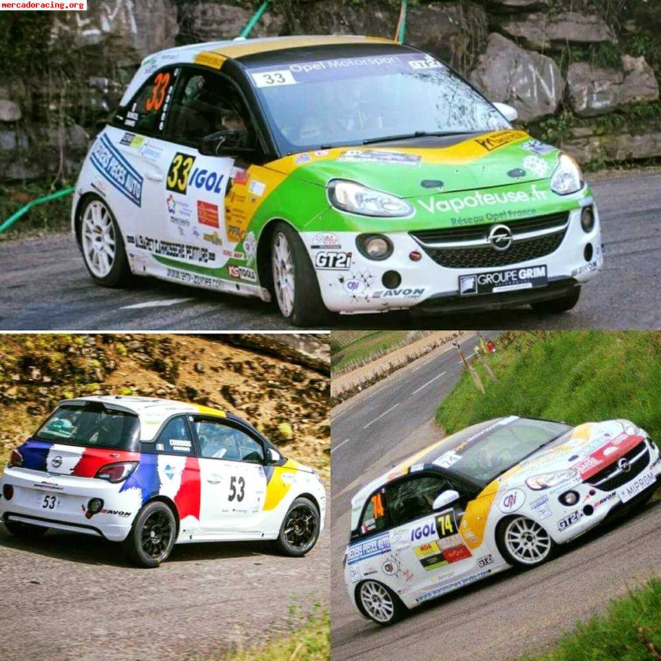 Opel adam r2 cup france 2015