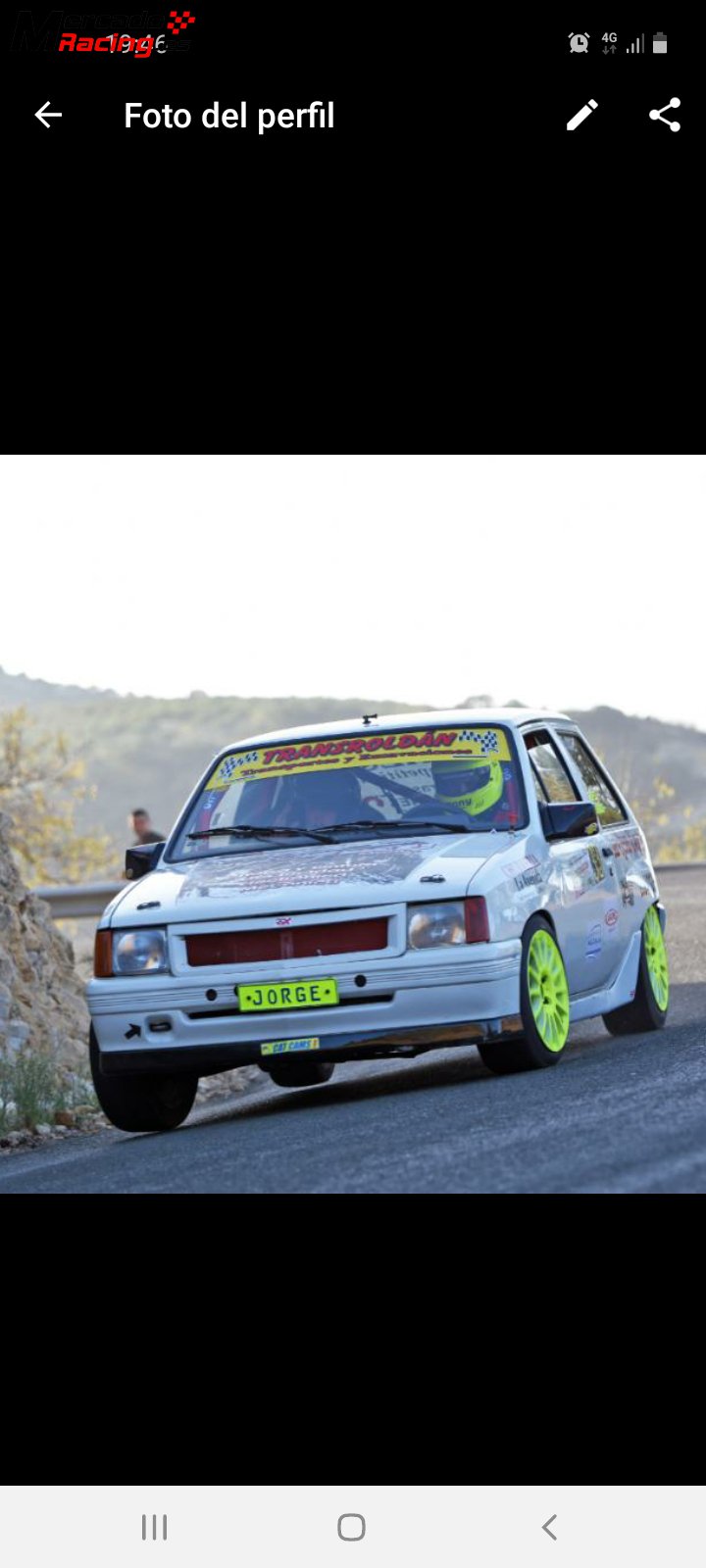 Opel corsa rally