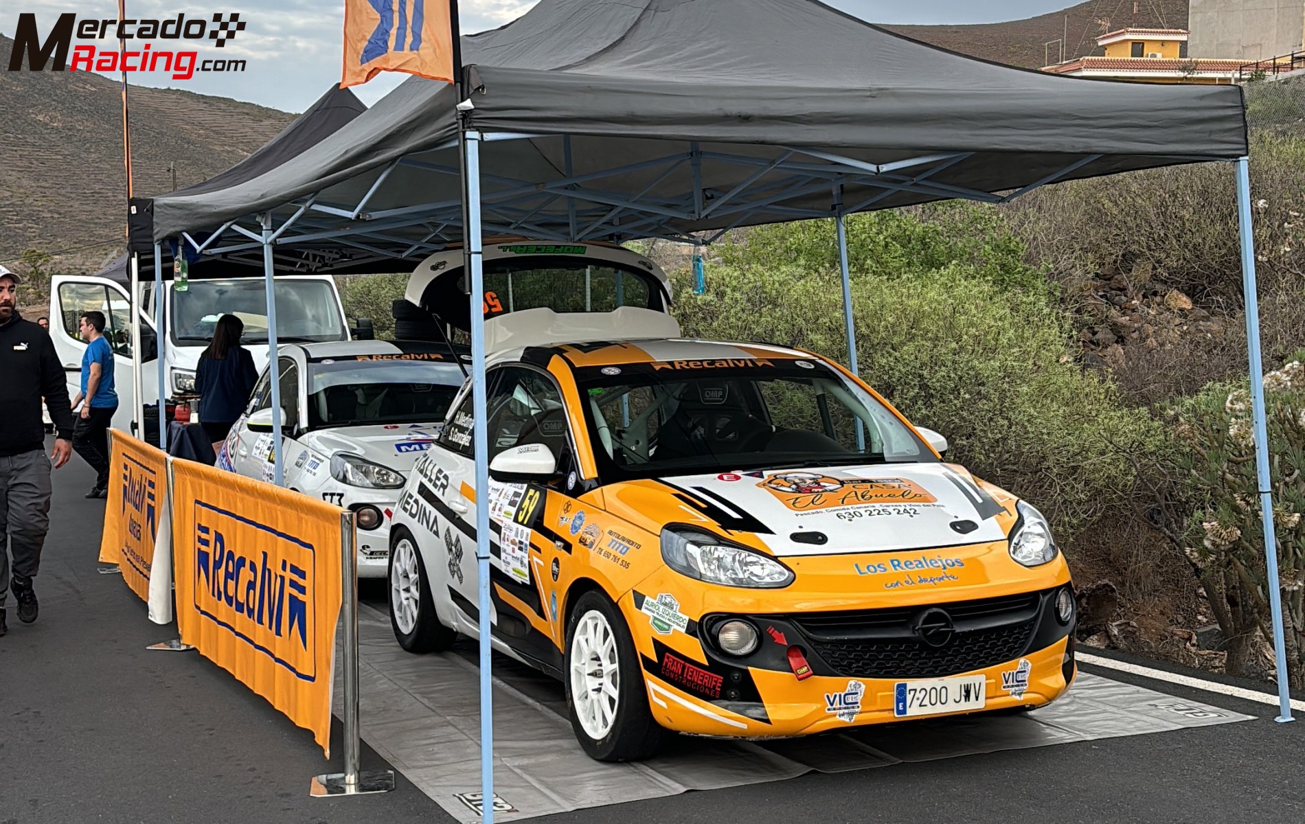 Opel adam s n3 campeón del trofeo n3 de tenerife 2022 y 2024