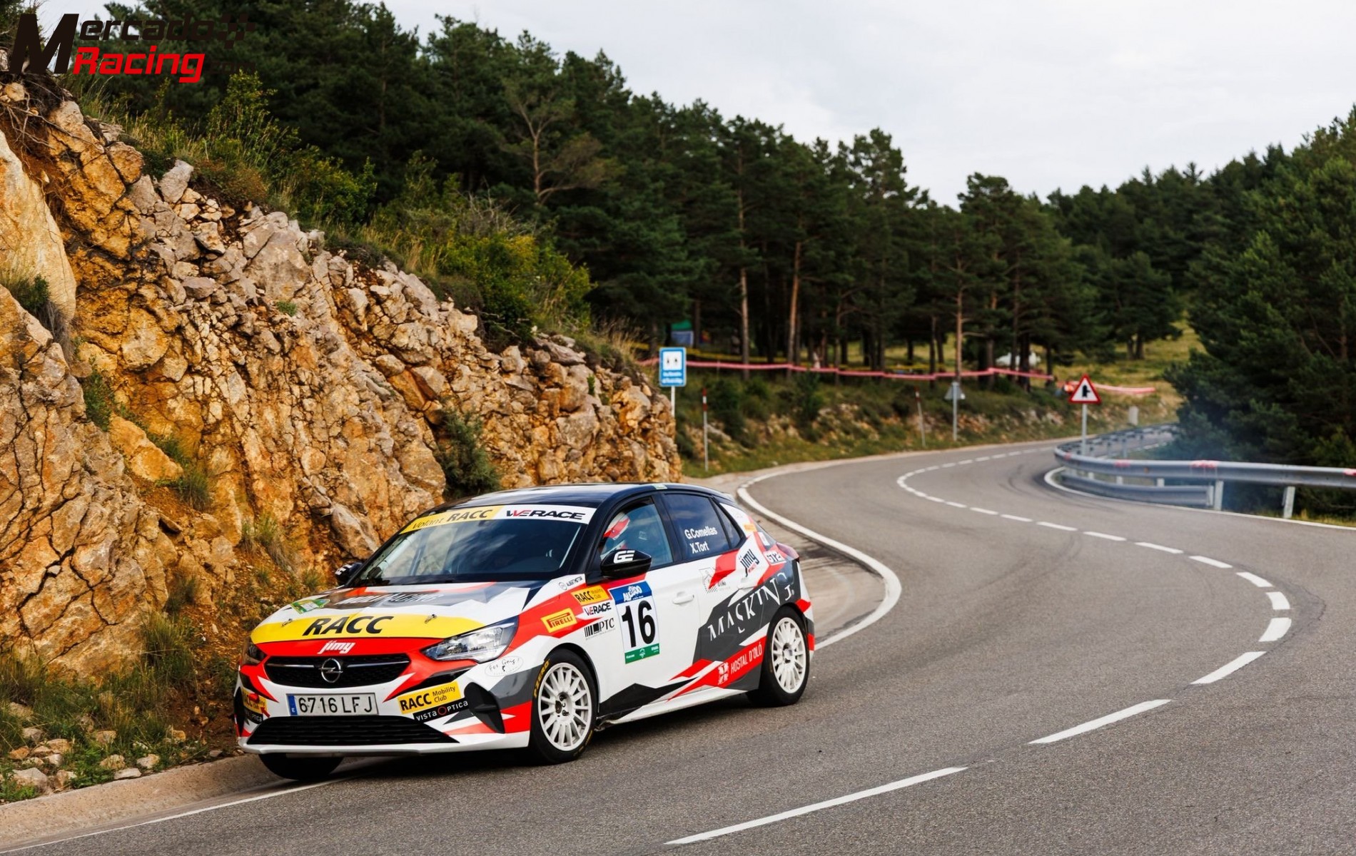 Opel corsa volant racc