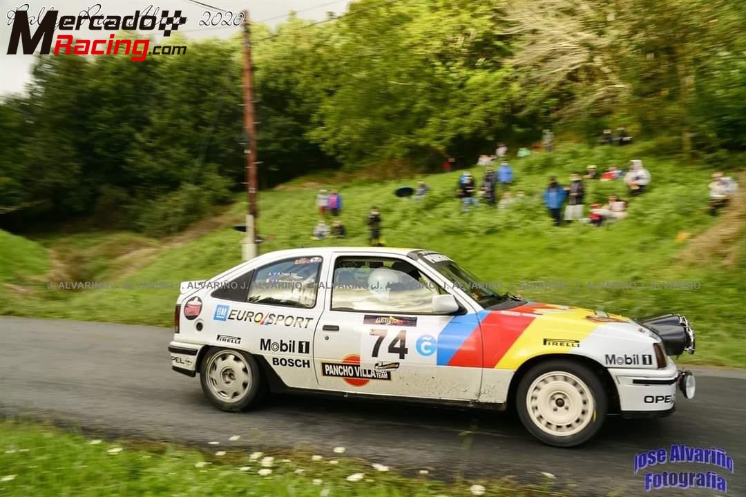 Kadett gsi 2.0 con motor 16v (c20xe) - homologado para rallye con pasaporte de regularidad rfeda