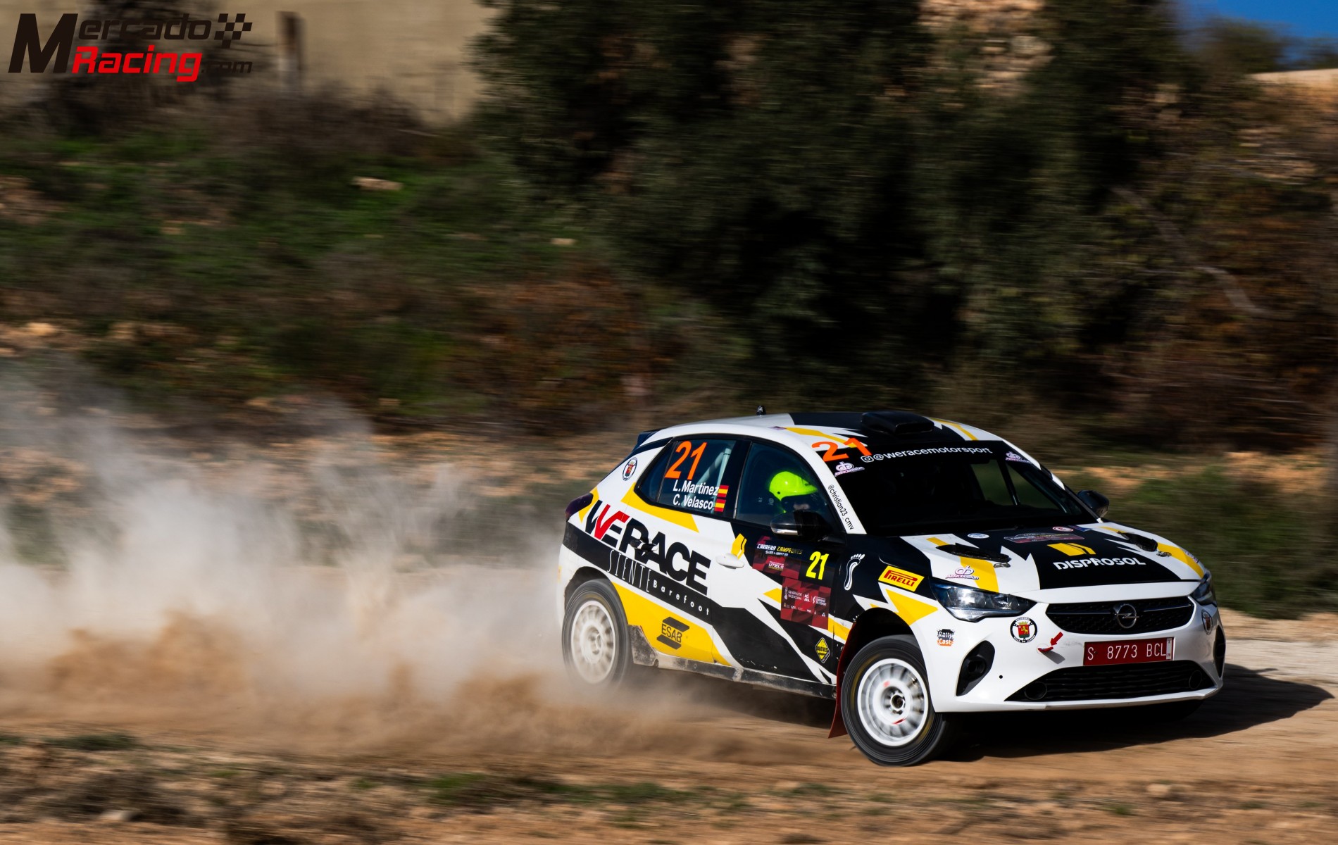 Opel corsa rally4