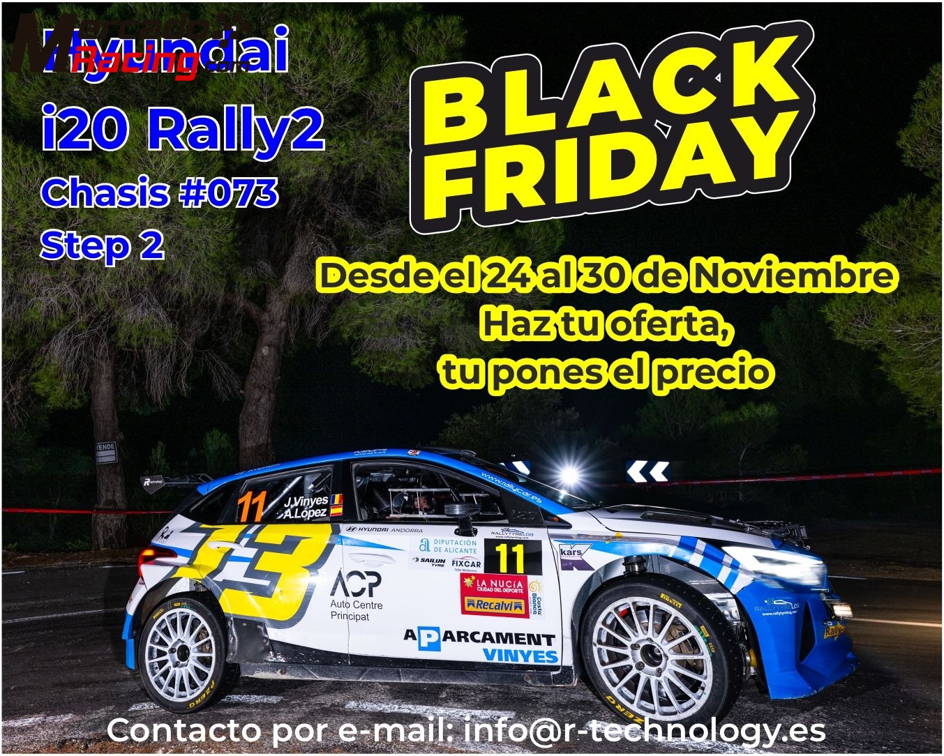 Hyundai i20 rally2 step 2