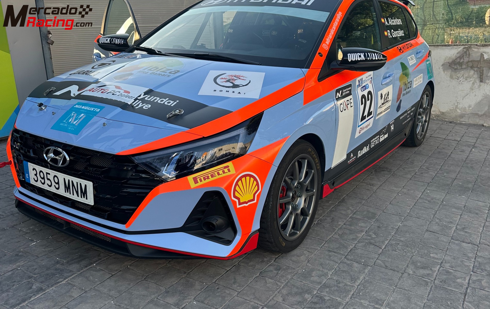 Hyundai i20n copa de rallyes 