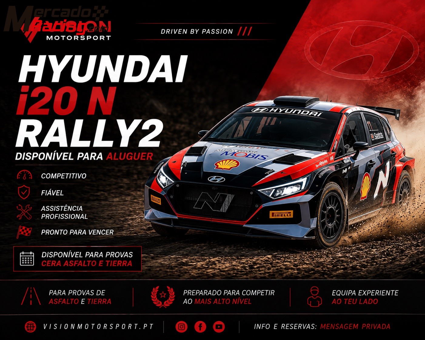 Hyundai rally2 - alquiler