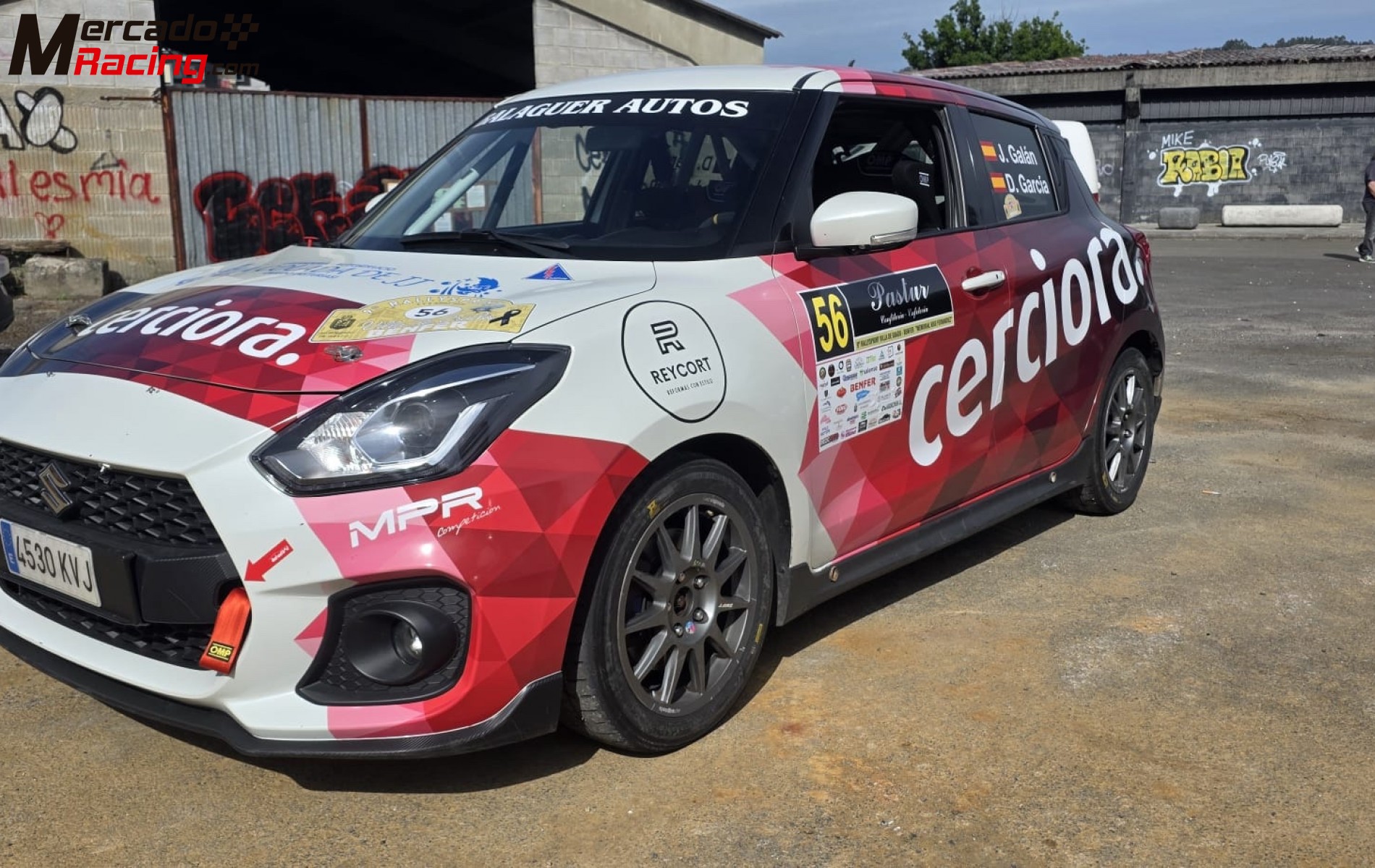 Suzuki swift sport 1.4t rally – ex diego ruiloba