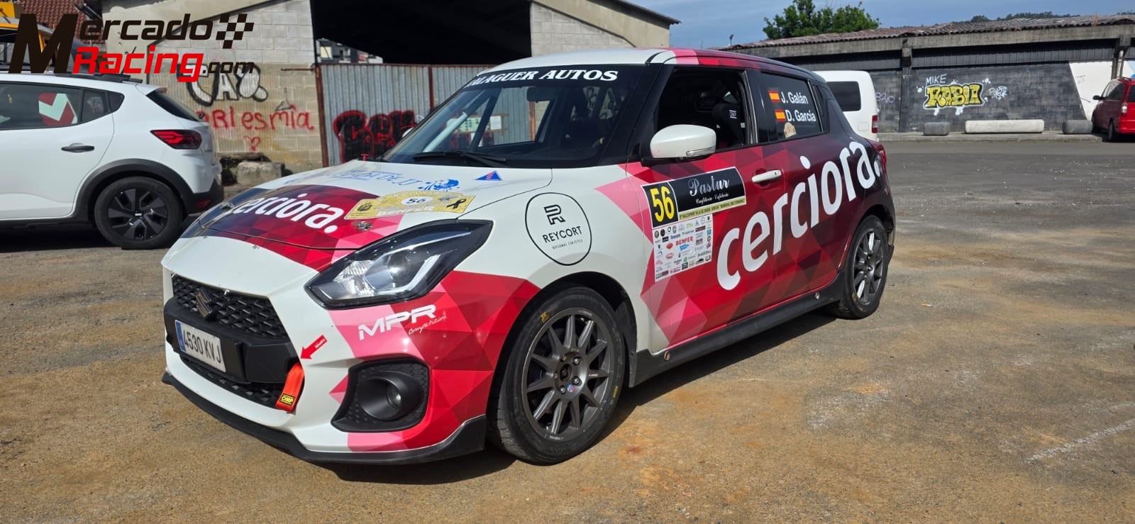 Suzuki swift sport 1.4t rally – ex diego ruiloba