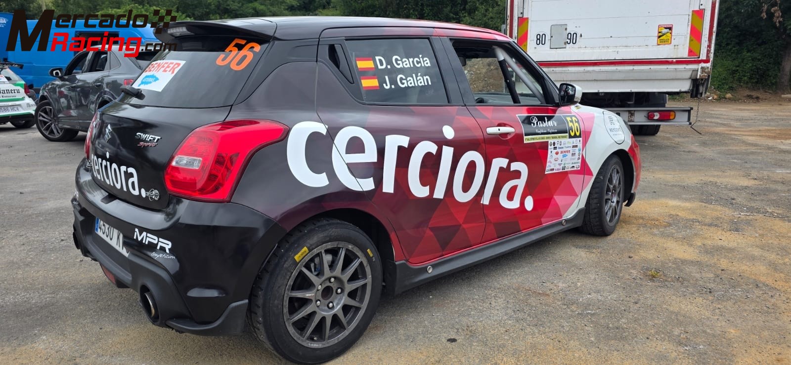 Suzuki swift sport 1.4t rally – ex diego ruiloba
