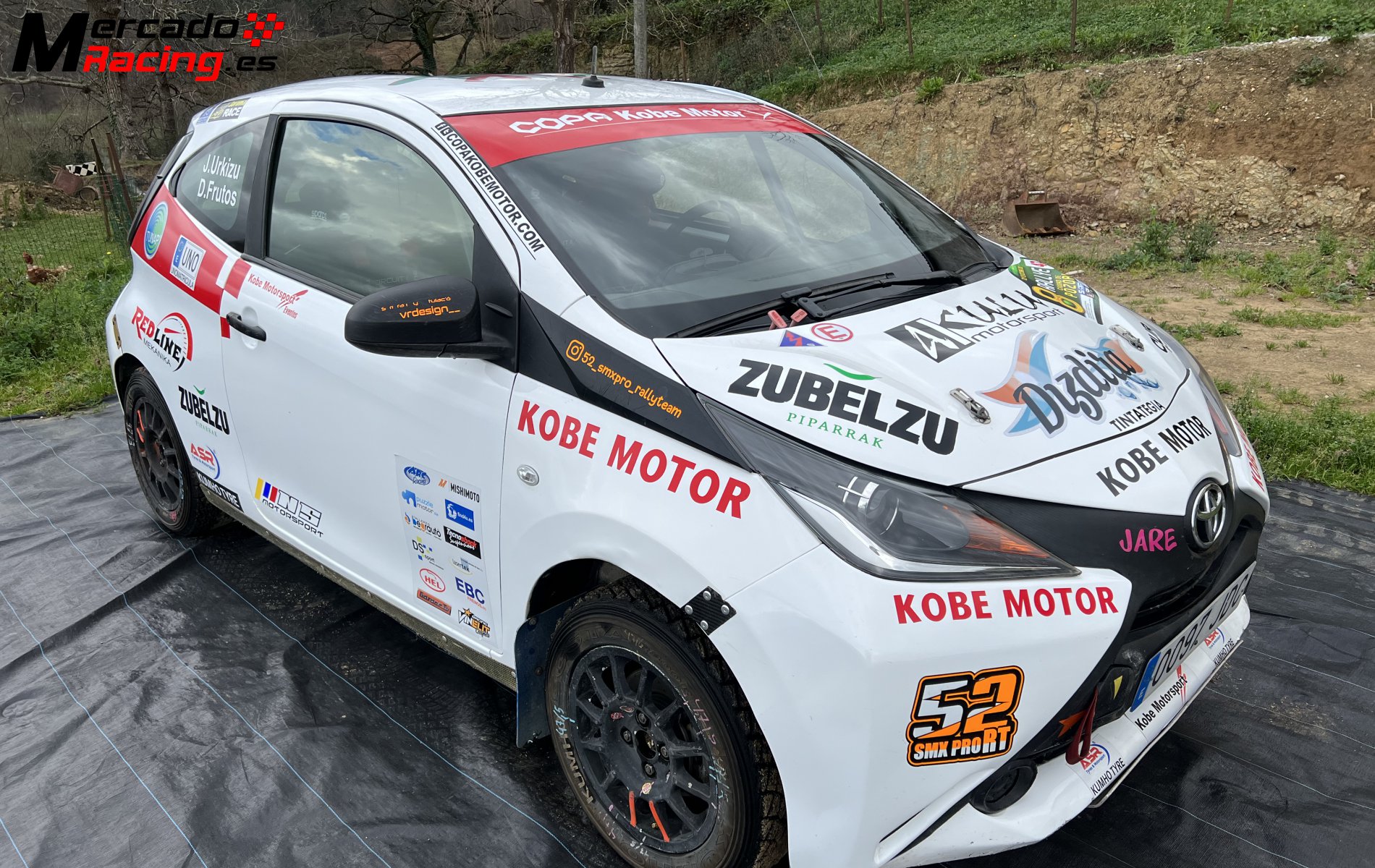Toyota aygo n3 ganador copa kobe de tierra 2021