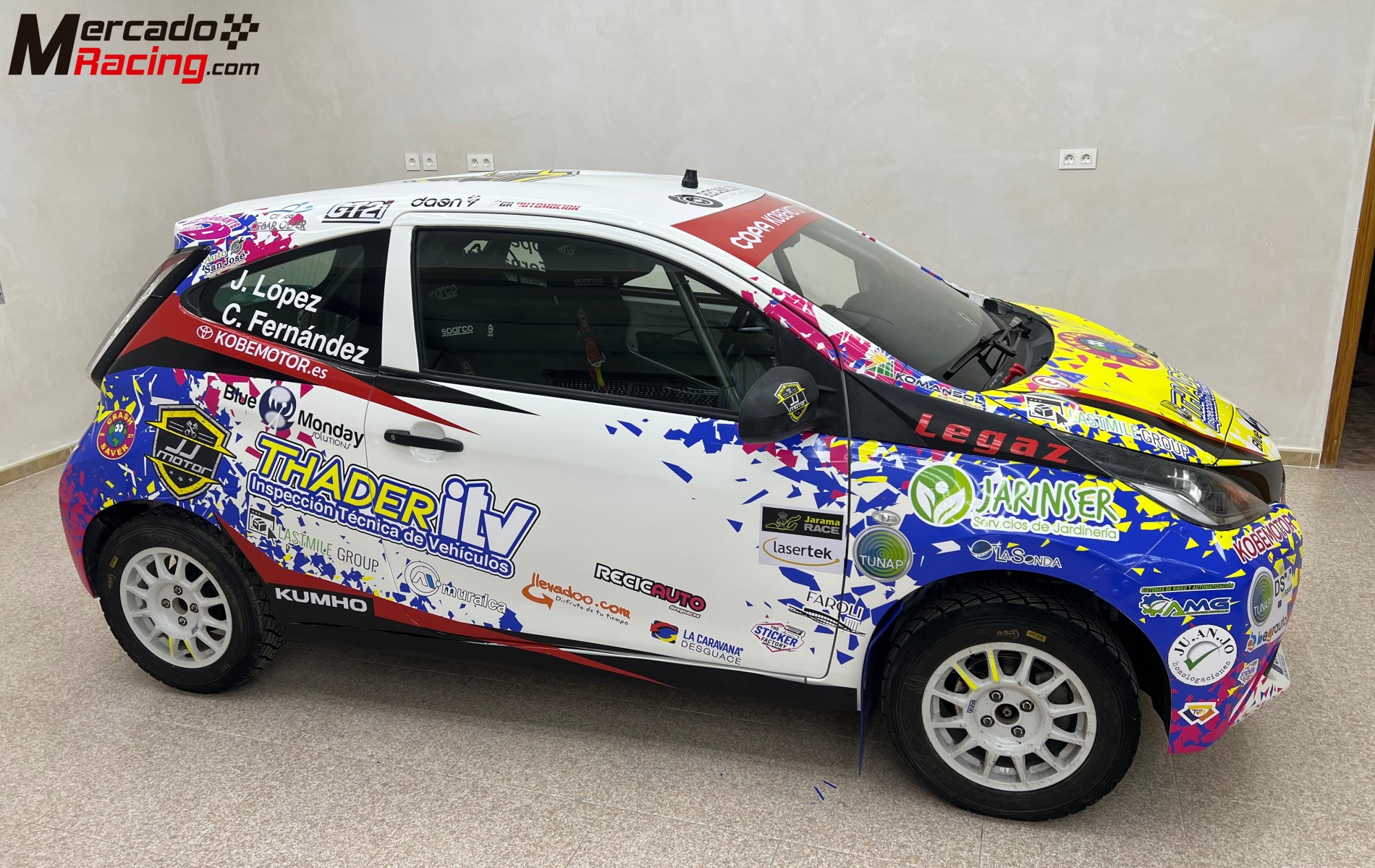 Toyota aygo n3 rallys