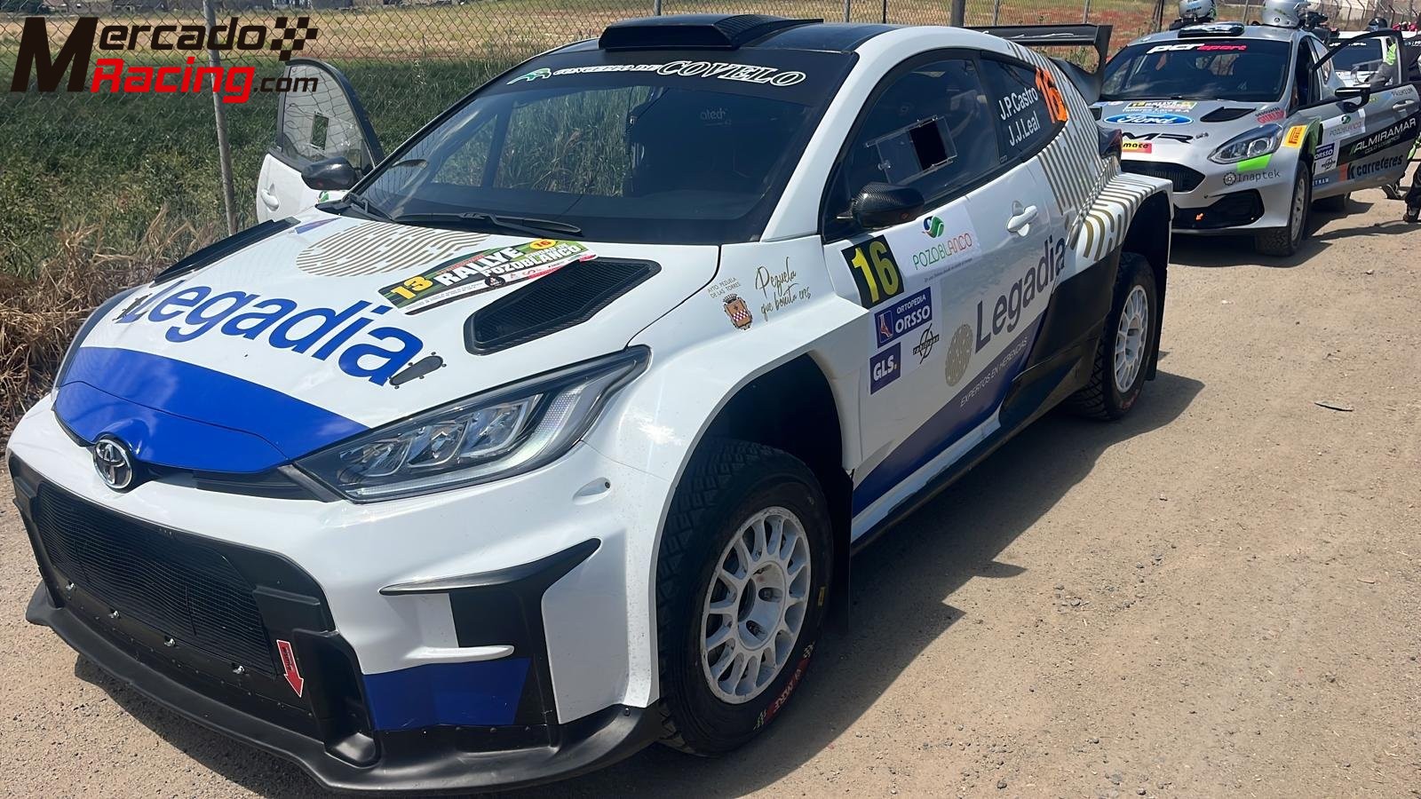 Toyota yaris gr rally2 