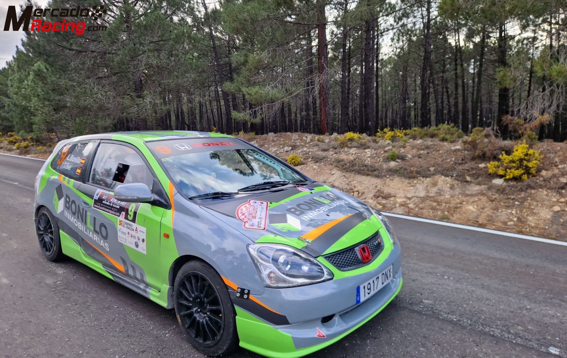 Honda type r asfalto