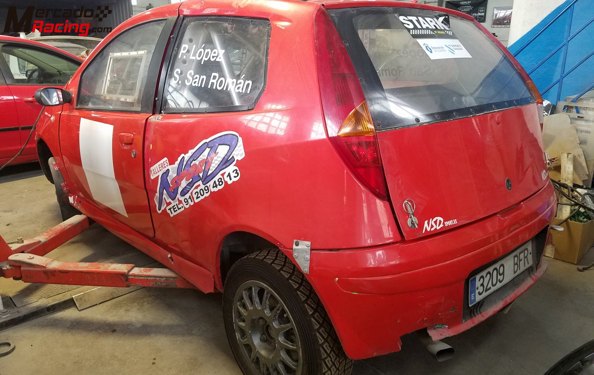 Carroceria fiat punto hgt super 1600